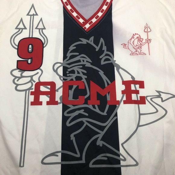 VTG 90’s Warner Bro’s Acme Tasmanian League Soccer - Picture 8 of 8